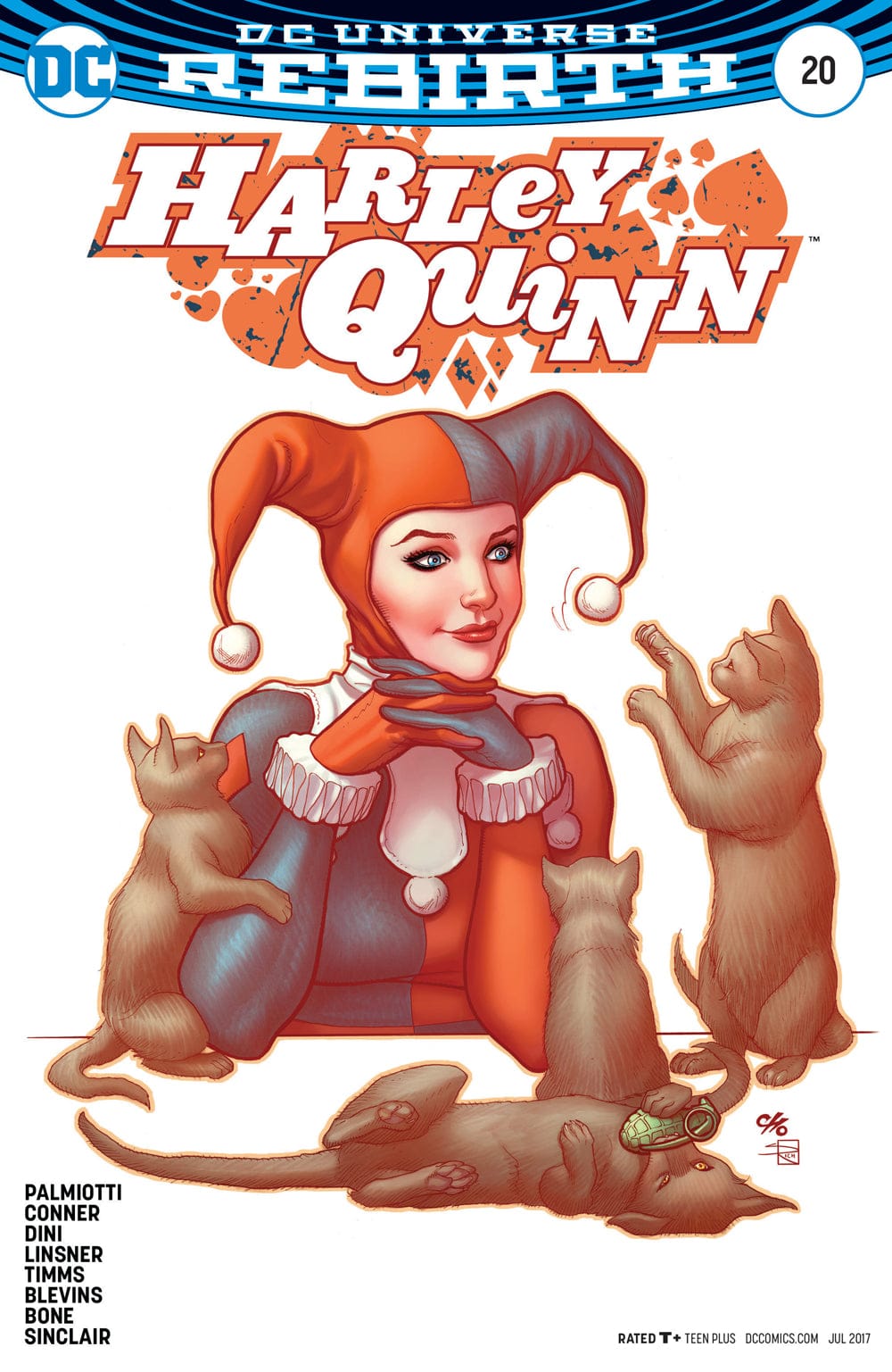 DC COMICS COMIC BOOK HARLEY QUINN #20 VAR ED (VF/NM)