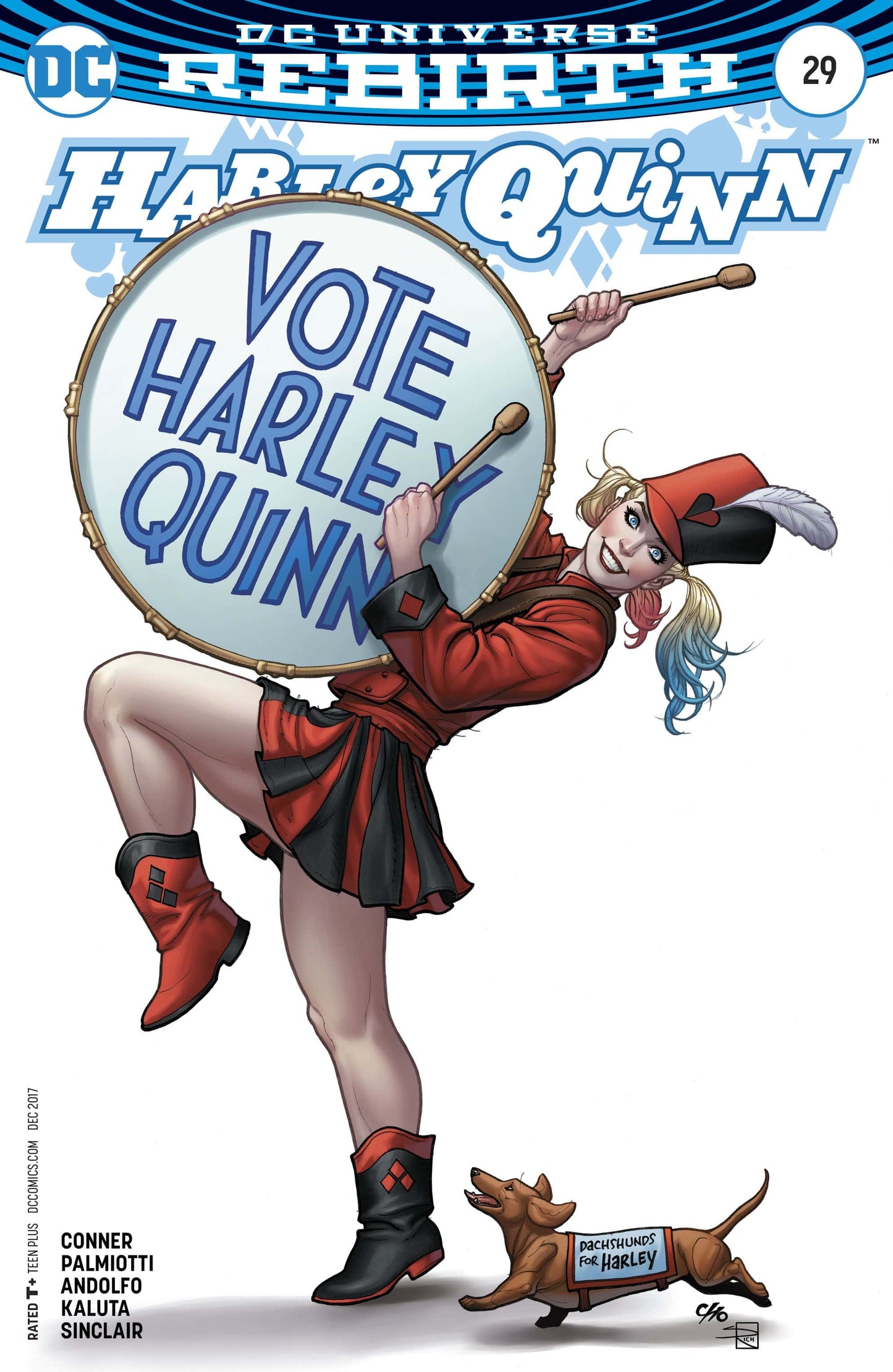 DC COMICS COMIC BOOK HARLEY QUINN #29 VAR ED (VF/NM)