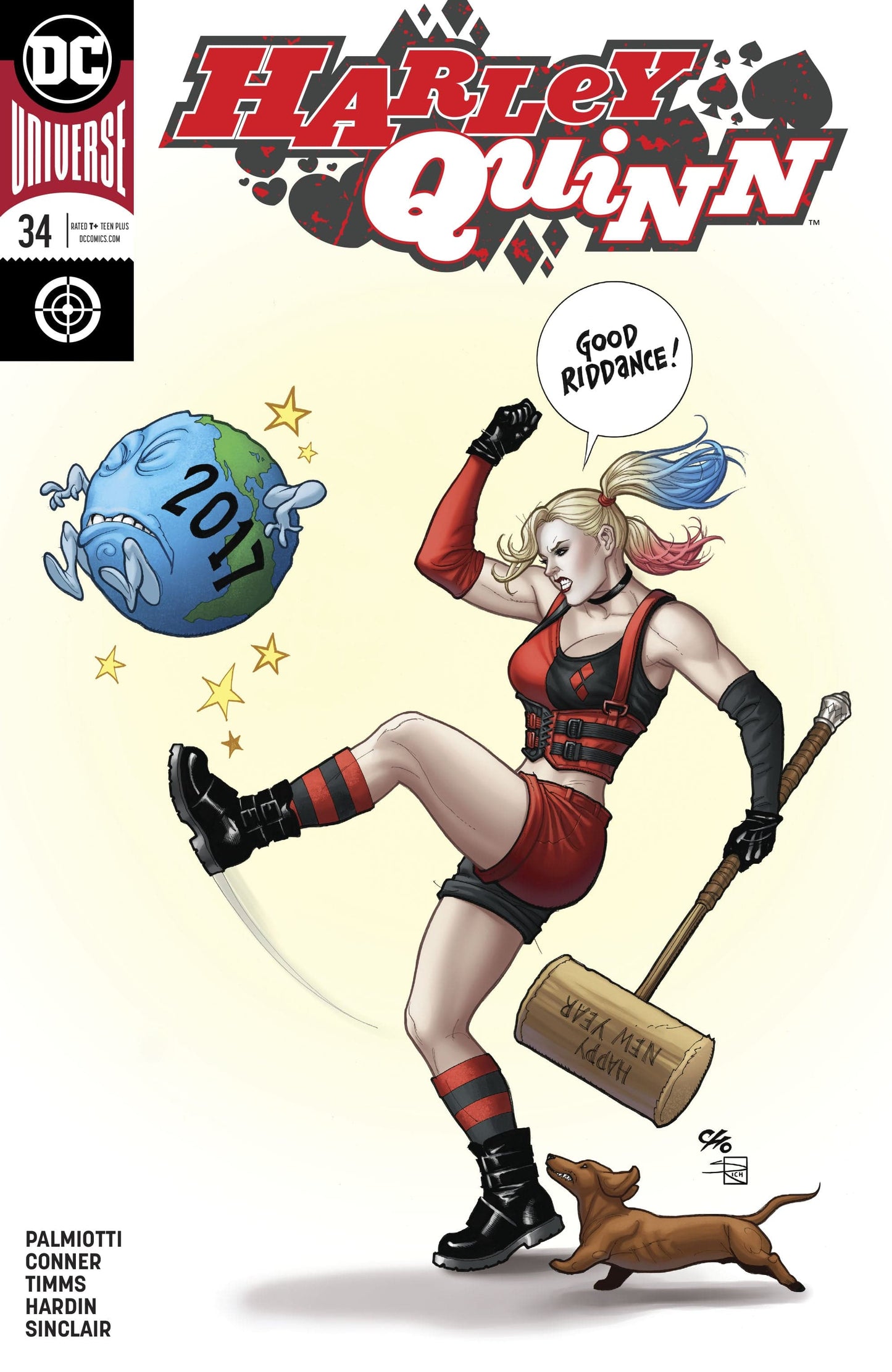 DC COMICS COMIC BOOK HARLEY QUINN #34 VAR ED (VF/NM)