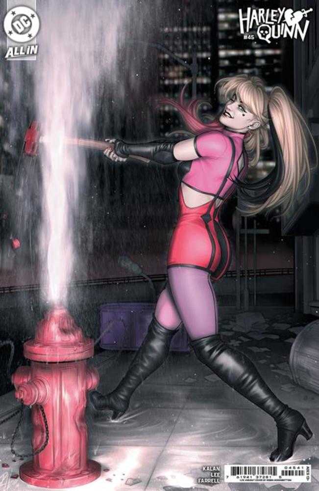 DC Comics COMIC BOOK Harley Quinn #45 Cover D 1 in 25 Robin Higginbottom Card Stock Variant