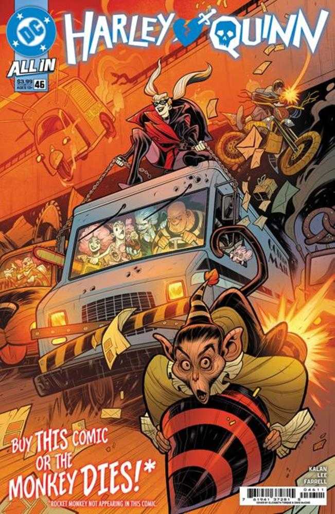 DC Comics COMIC BOOK Harley Quinn #46 Cover A Elizabeth Torque