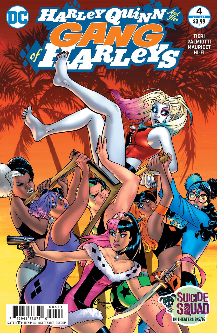 DC COMICS COMIC BOOK HARLEY QUINN AND HER GANG OF HARLEYS #4 (OF 6) (VF/NM)