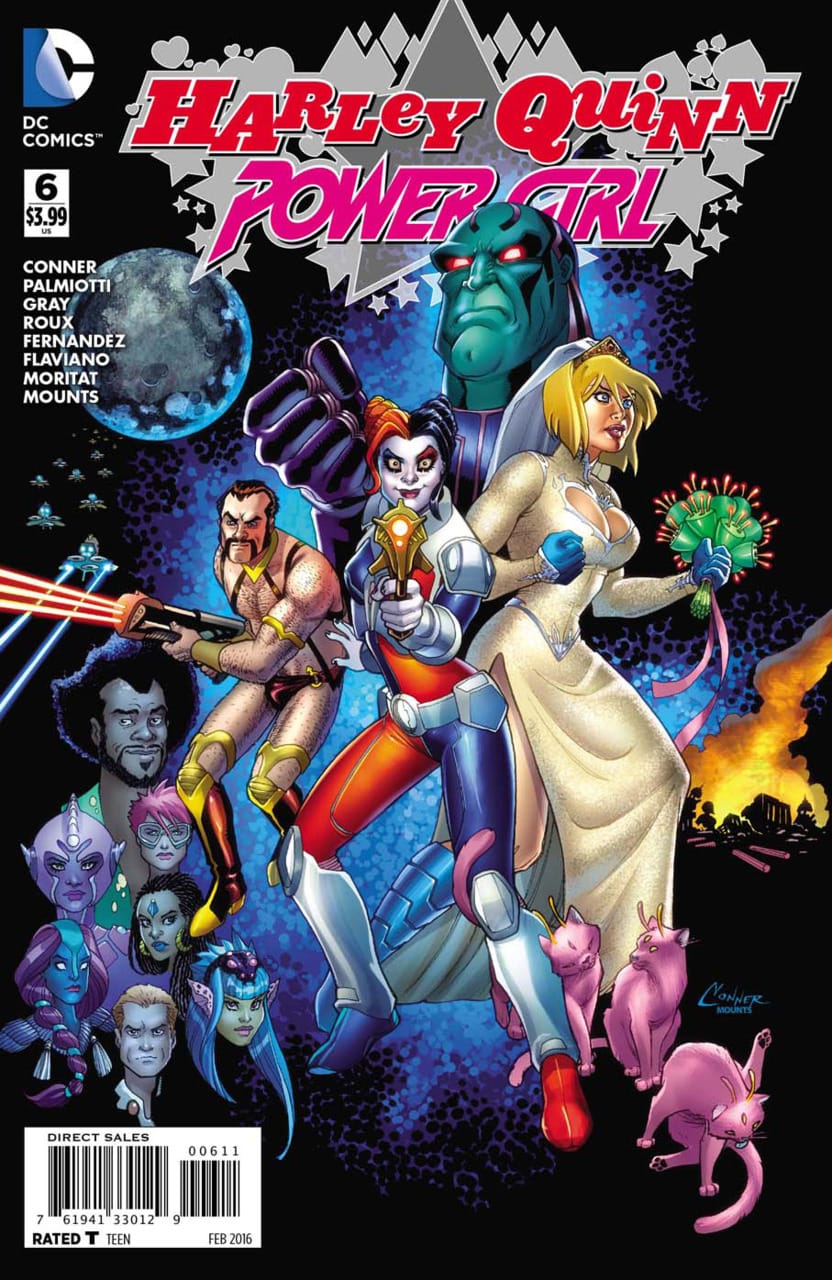 DC Comics COMIC BOOK Harley Quinn and Power Girl #6 (VF)
