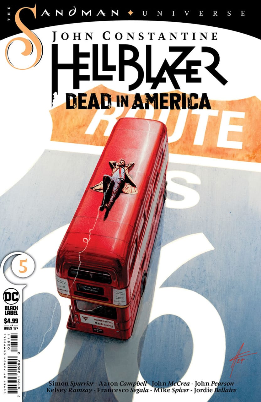 DC Comics COMIC BOOK John Constantine, Hellblazer: Dead in America #5 (VF/NM)