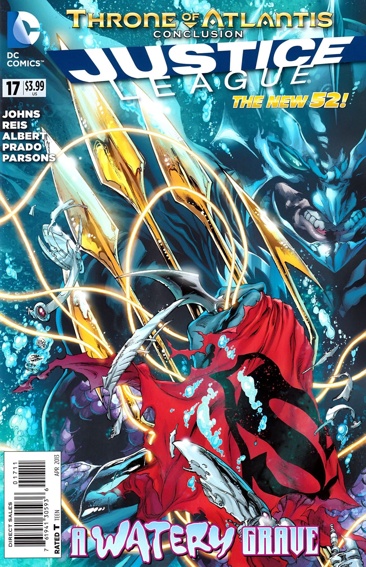 DC Comics COMIC BOOK Justice League #17 - CVR A (VF)