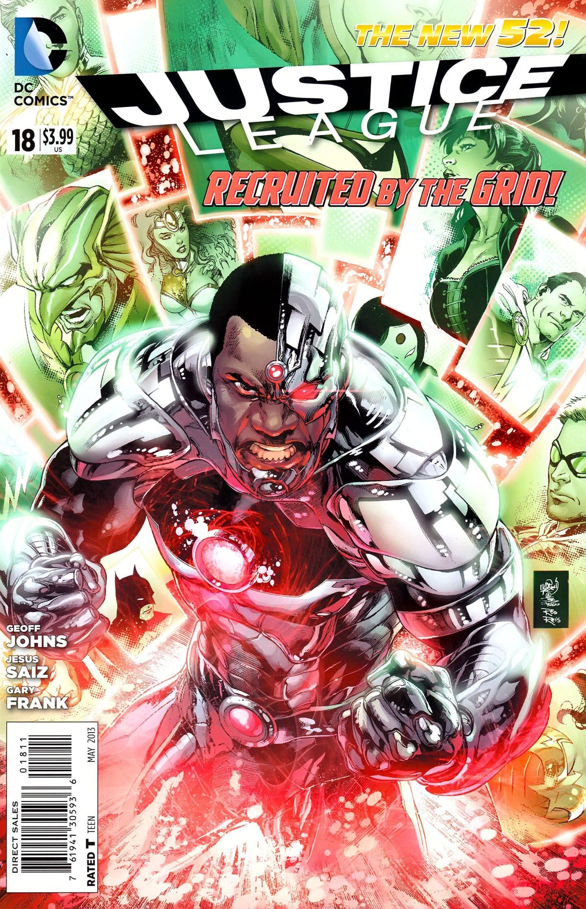 DC Comics COMIC BOOK Justice League #18 - CVR A (VF)