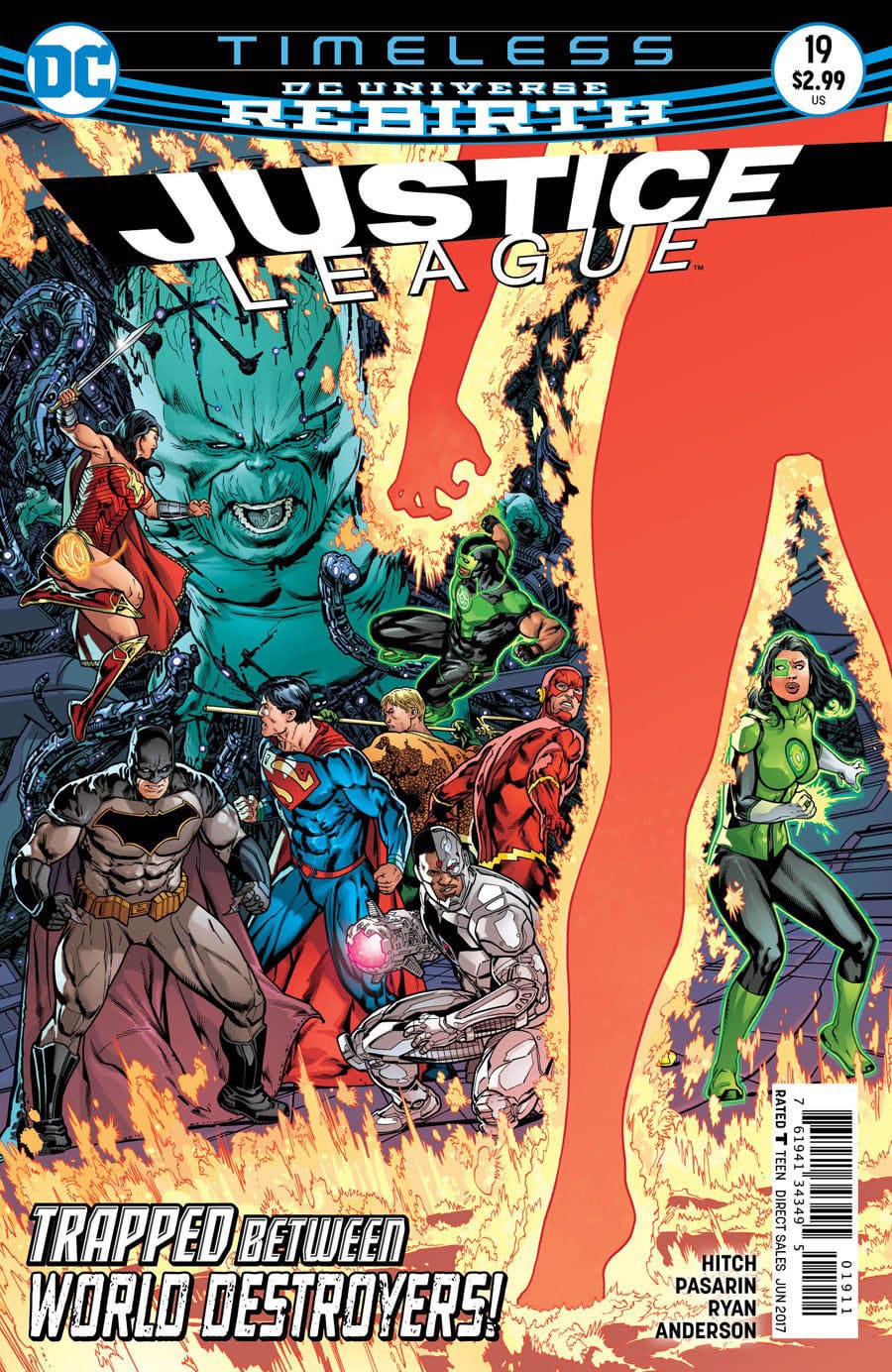 DC Comics COMIC BOOK Justice League #19 - CVR A (VF)