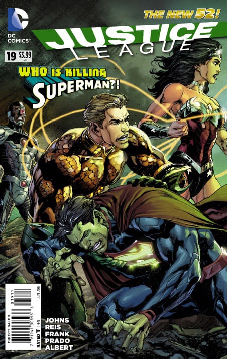 DC Comics COMIC BOOK Justice League #19 - CVR A (VF)