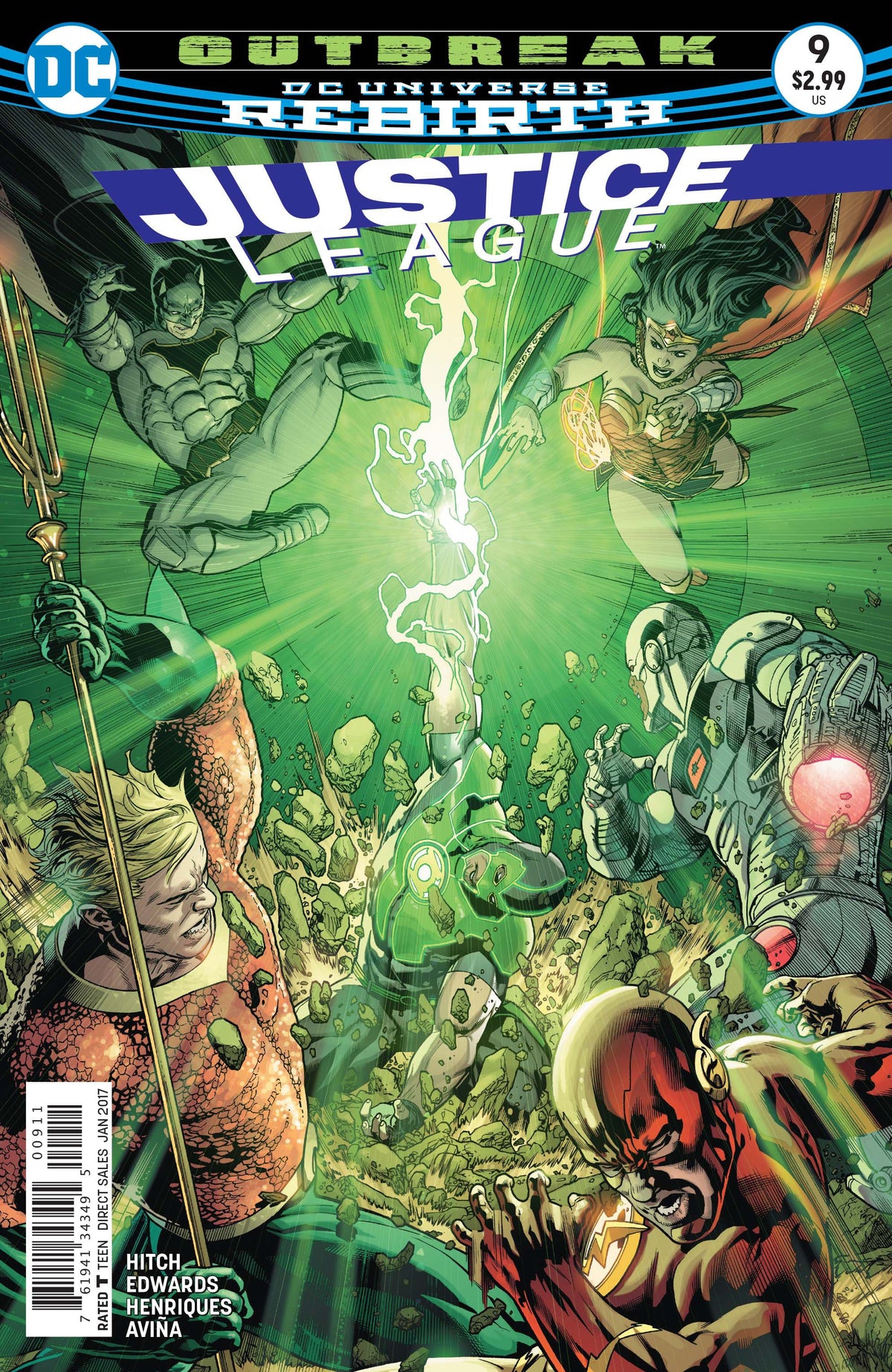 DC Comics COMIC BOOK Justice League #9 - CVR A (VF)