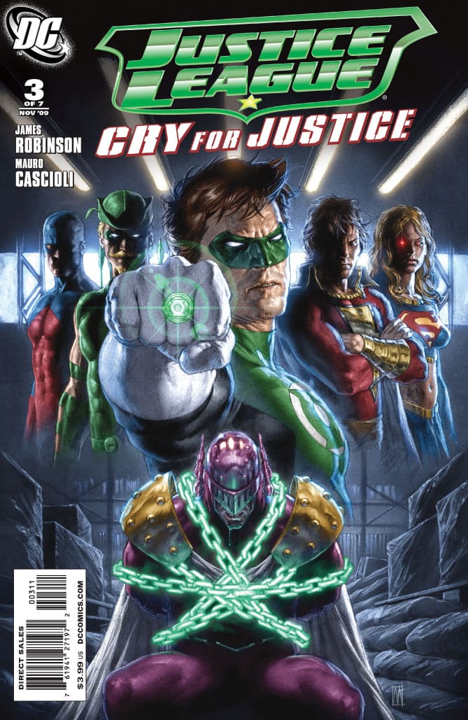 DC Comics COMIC BOOK Justice League: Cry for Justice #3 CVR A DC Comics 2009 VF