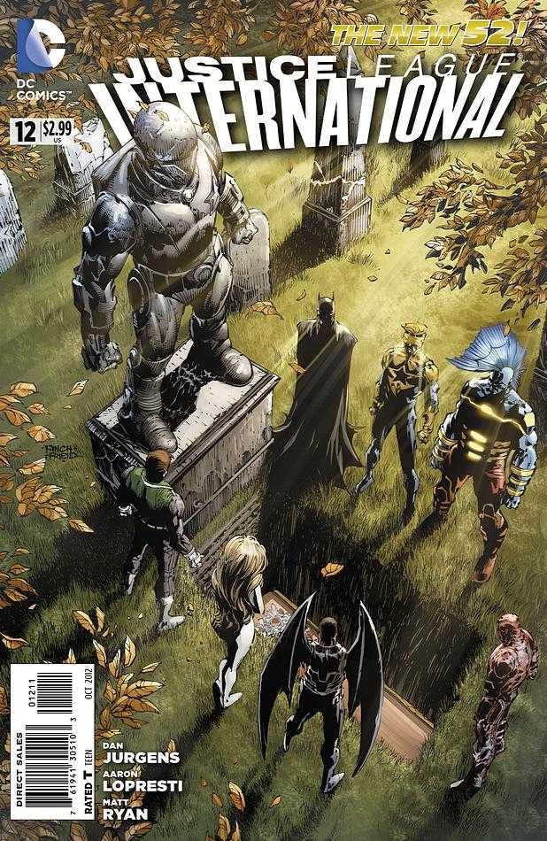 DC Comics COMIC BOOK Justice League International #12 (VF/NM)