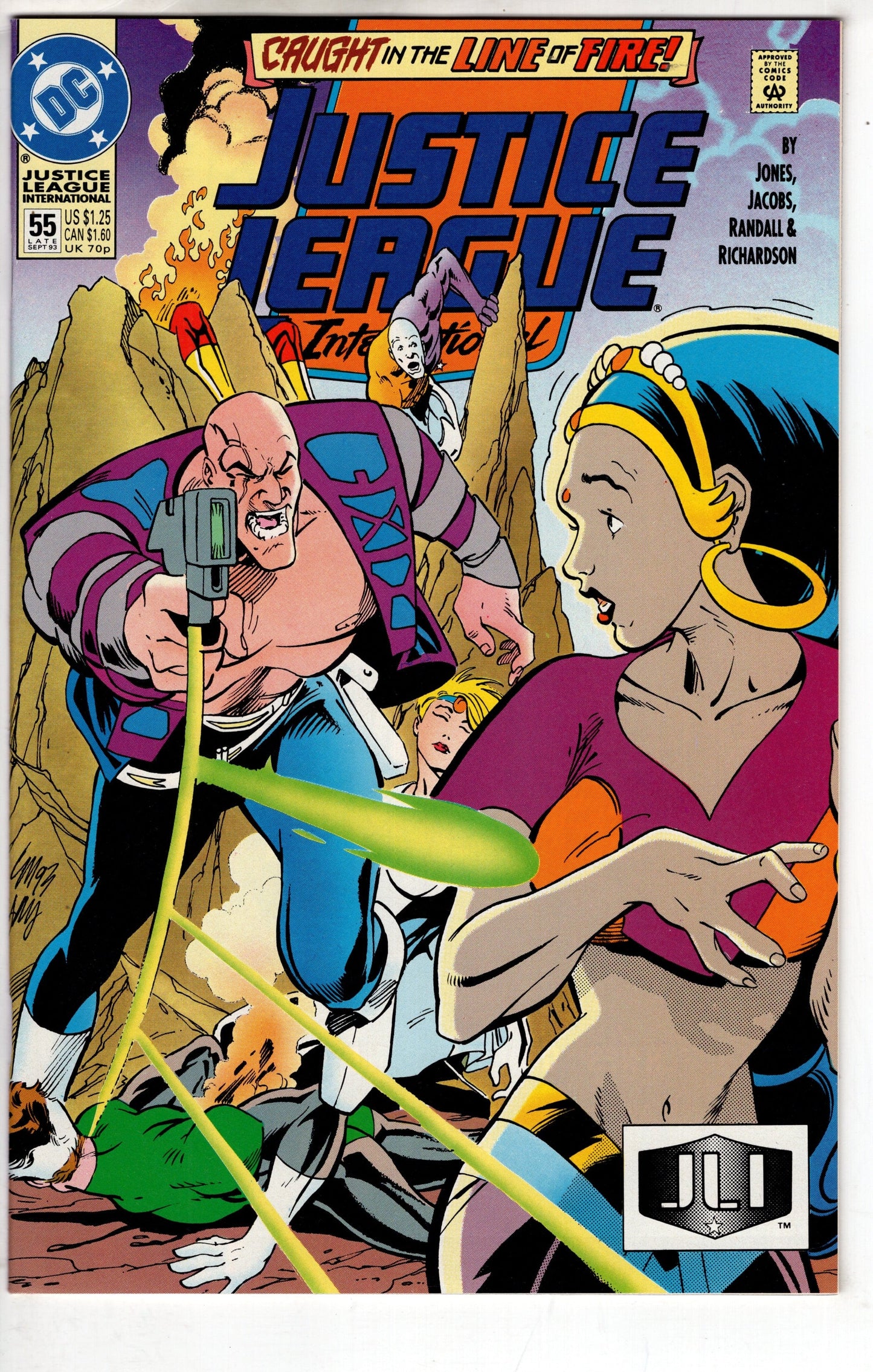 DC COMICS COMIC BOOK Justice League International (1993 series) #55