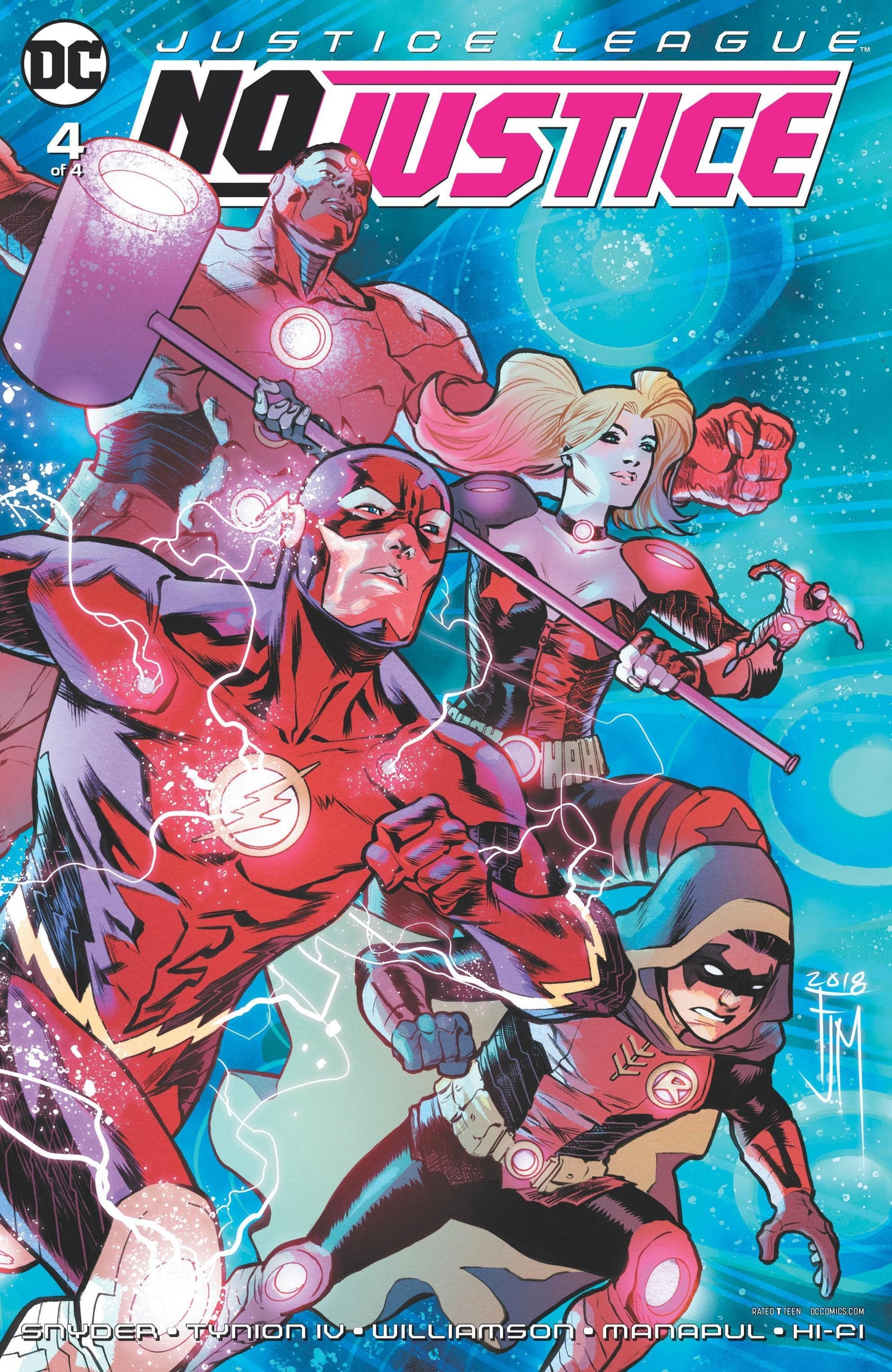 DC Comics COMIC BOOK Justice League: No Justice #4 (VF/NM)