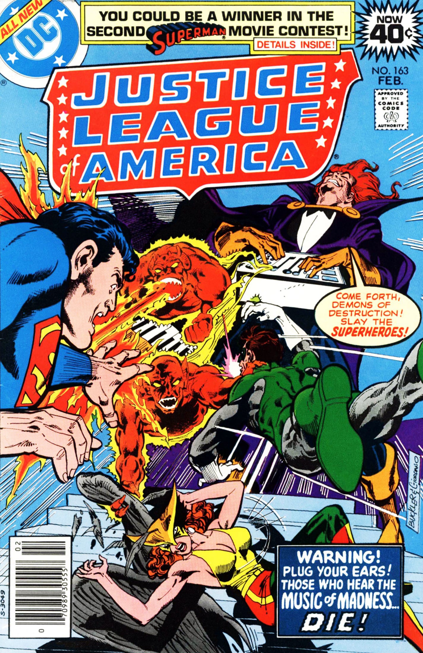 DC Comics COMIC BOOK Justice League of America #163 (FN)