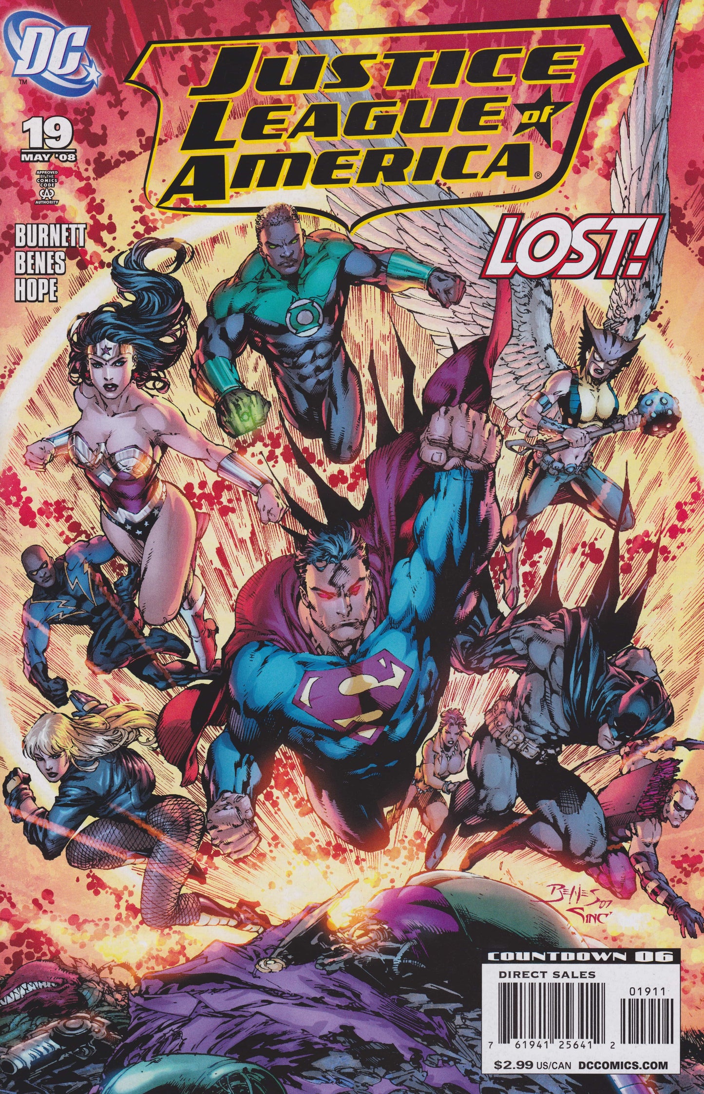 DC Comics COMIC BOOK Justice League of America #19 (VF/NM)