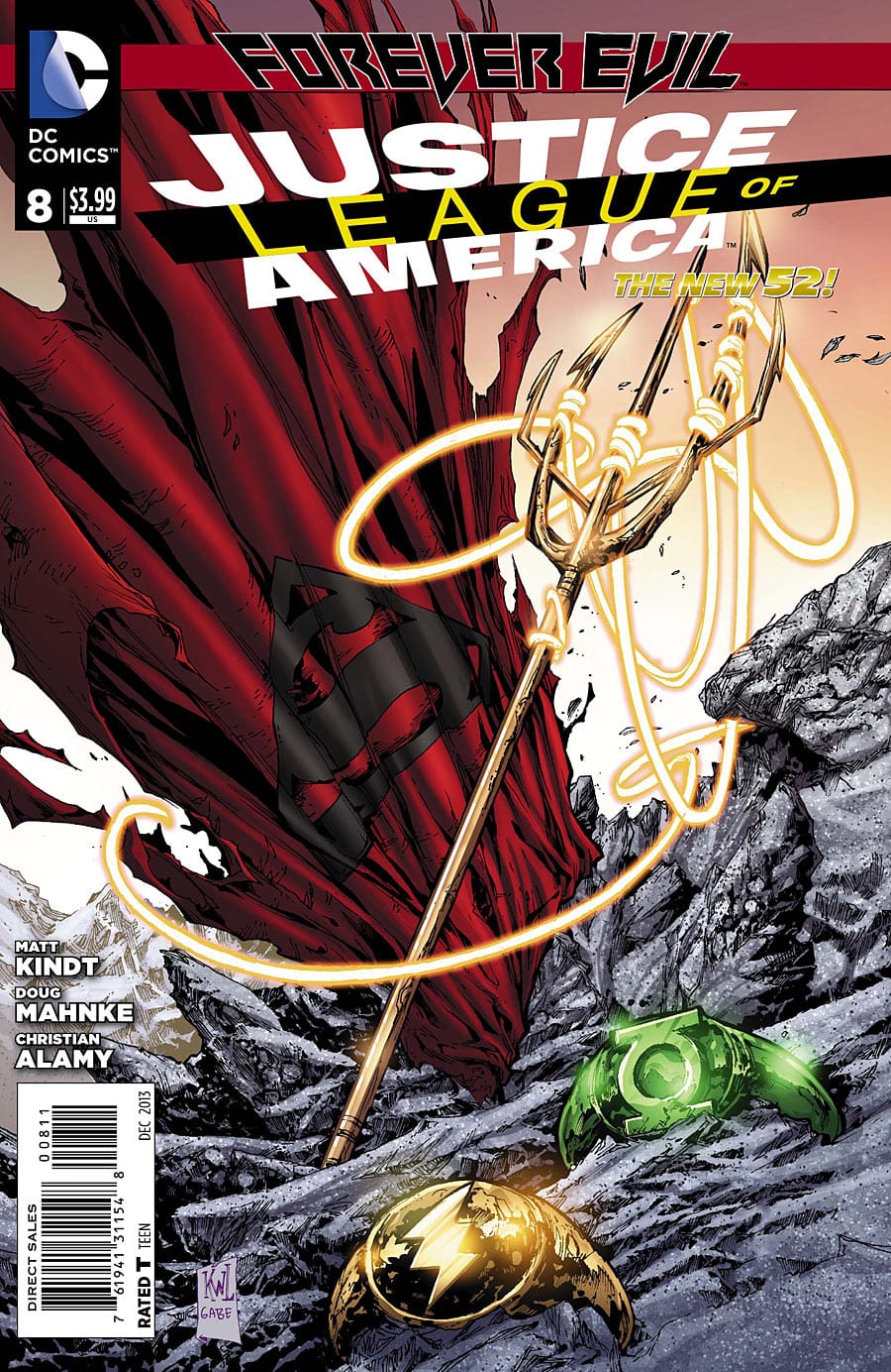 DC Comics COMIC BOOK Justice League of America #8 - CVR A (VF)