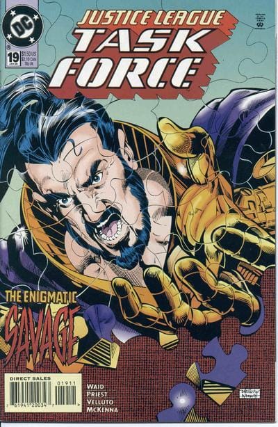 DC Comics COMIC BOOK Justice League Task Force #19 (VF/NM)