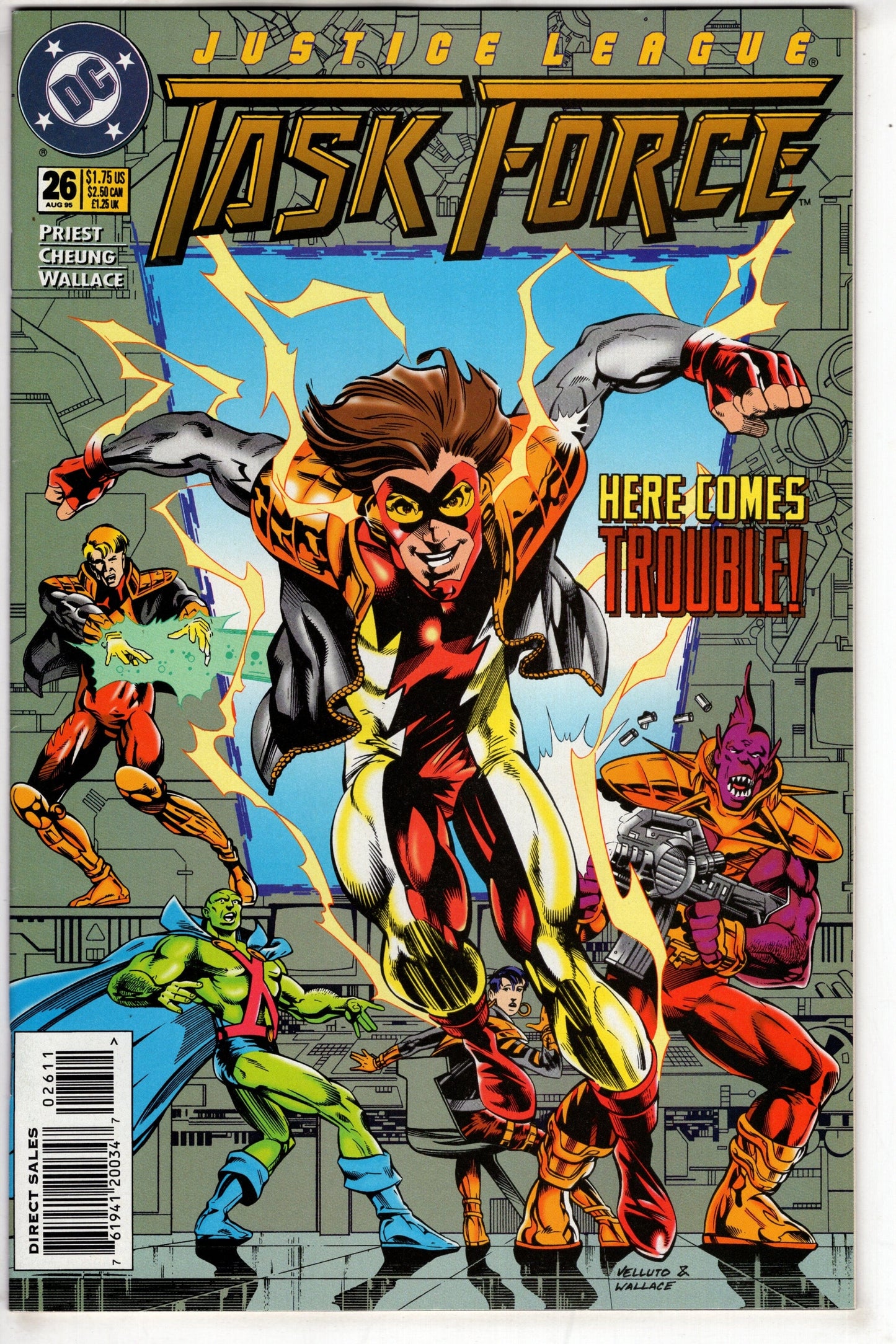 DC COMICS COMIC BOOK Justice League Task Force (1993 series) #26