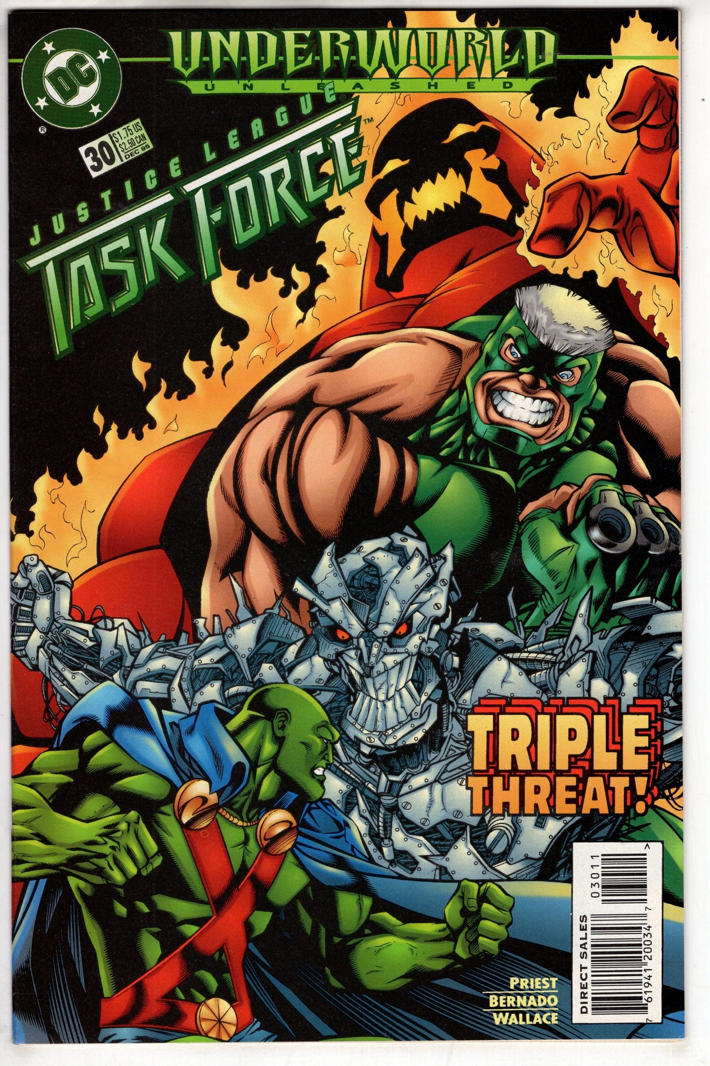 DC COMICS COMIC BOOK Justice League Task Force (1993 series) #30