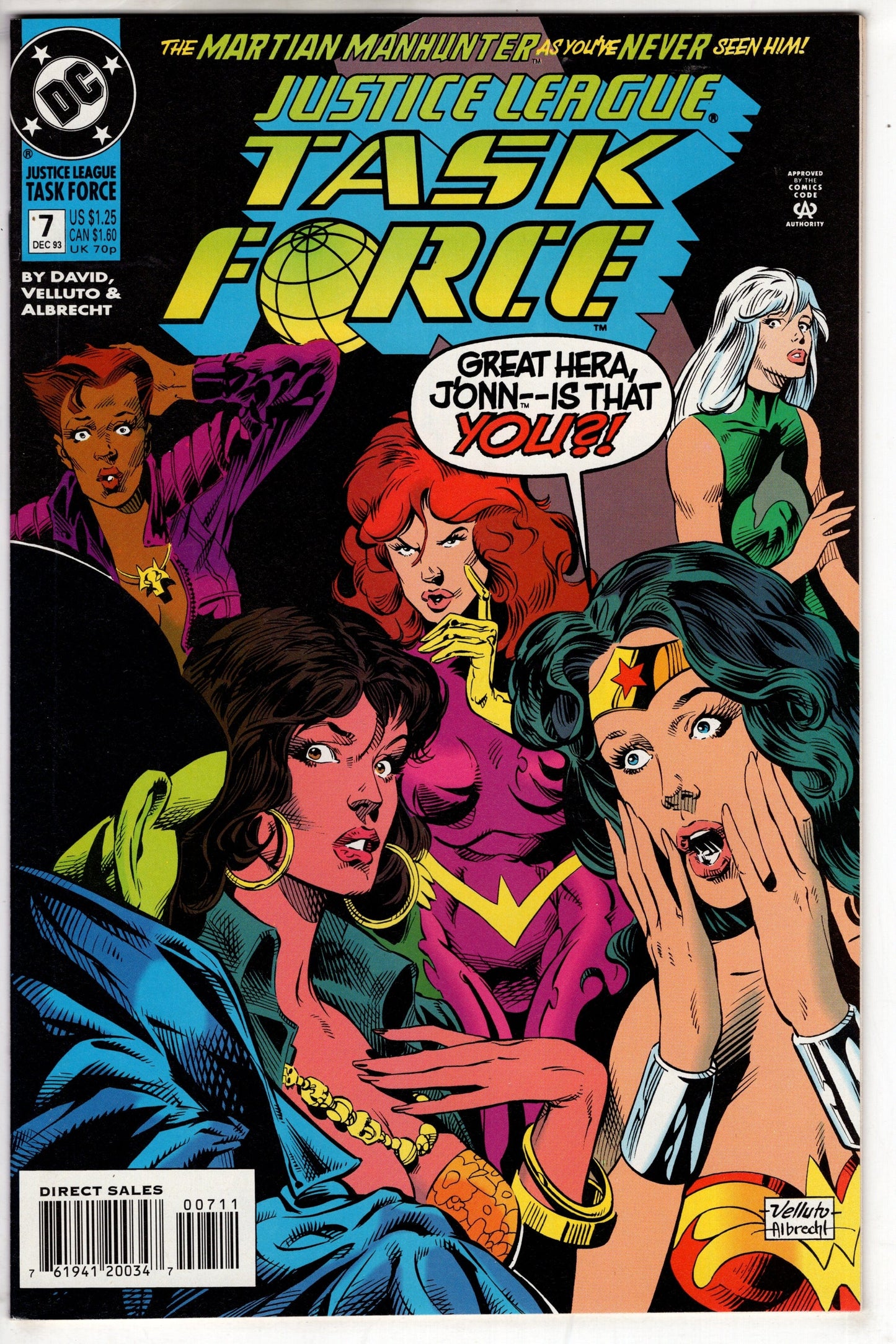 DC COMICS COMIC BOOK Justice League Task Force (1993 series) #7