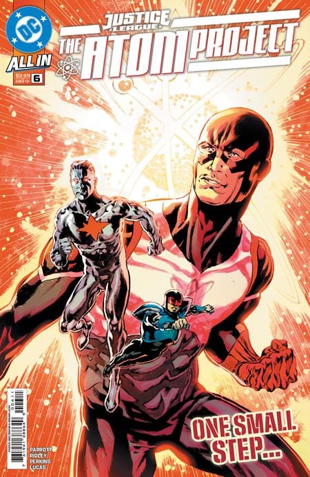 DC Comics COMIC BOOK JUSTICE LEAGUE THE ATOM PROJECT #6 (OF 6) CVR A MIKE PERKINS