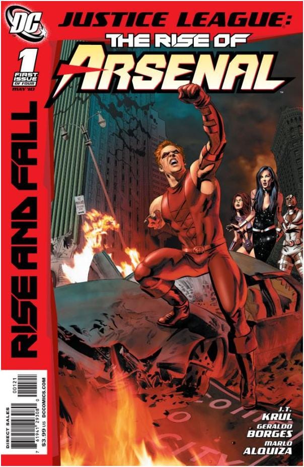 DC Comics COMIC BOOK Justice League: The Rise of Arsenal #1 CVR A DC Comics 2010 VF