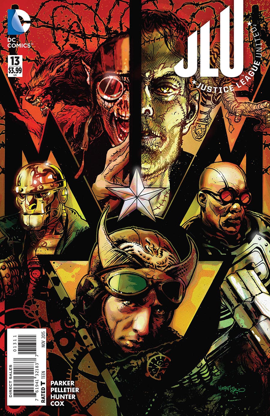 DC Comics COMIC BOOK Justice League United #13 - CVR A (VF)