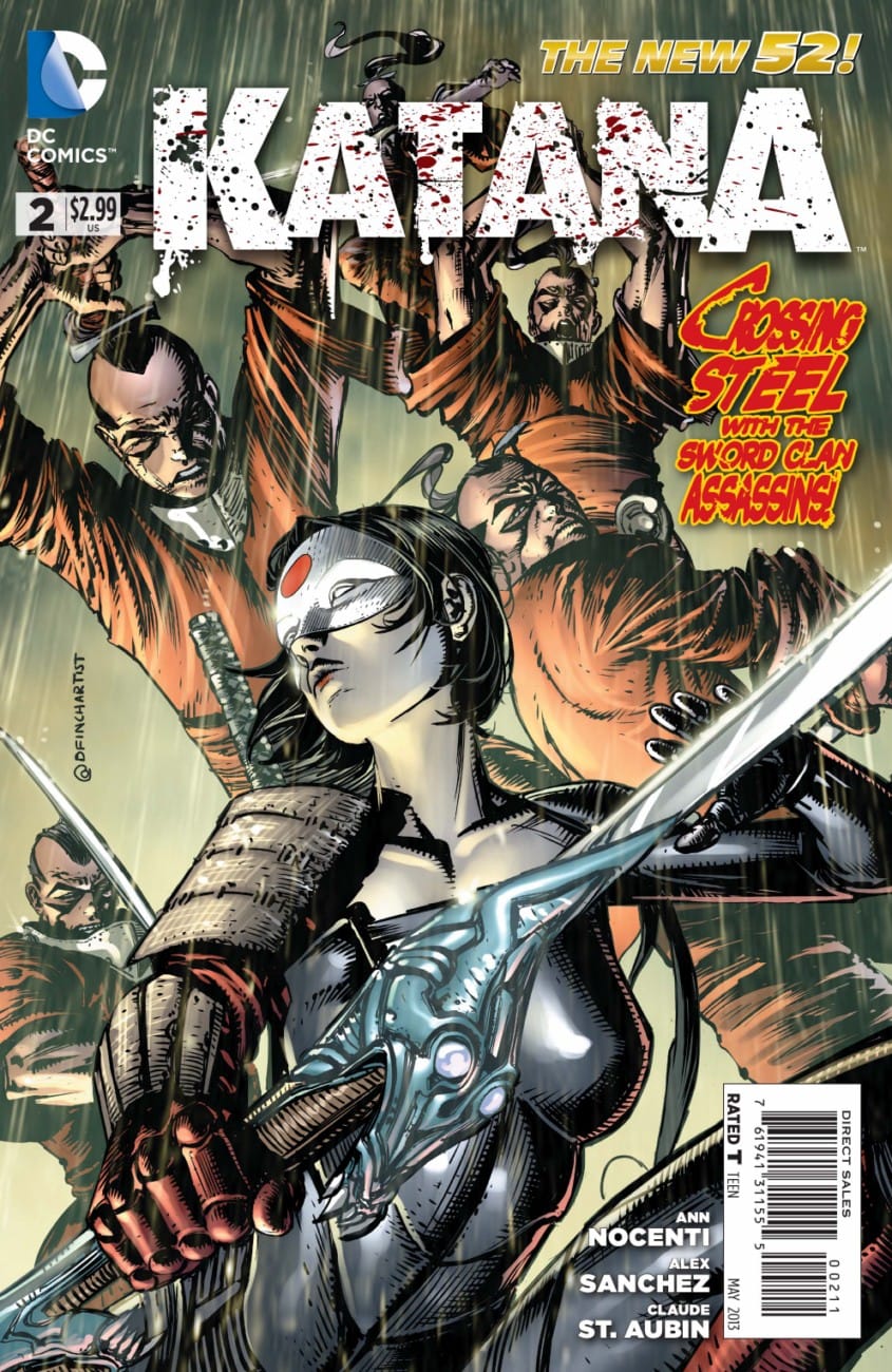 DC Comics COMIC BOOK Katana #2 CVR A DC Comics 2013 VF