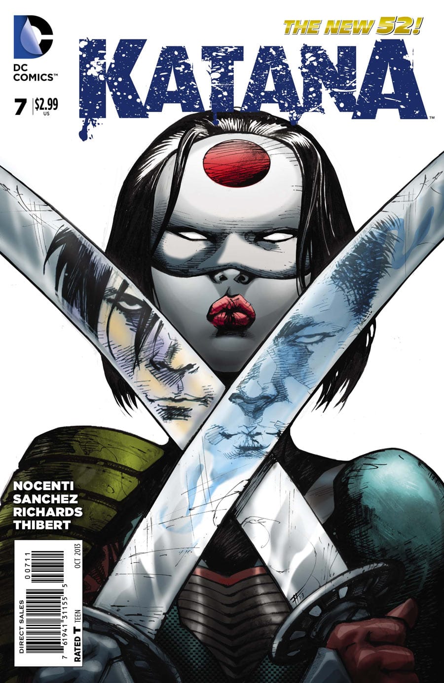DC Comics COMIC BOOK Katana #7 CVR A DC Comics 2013 VF