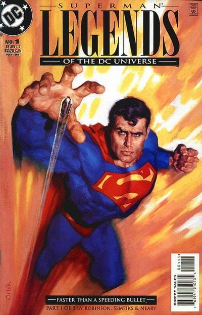 DC Comics COMIC BOOK Legends of the DC Universe #1 (VF)