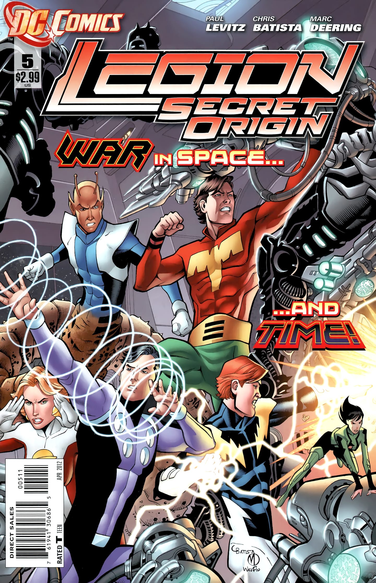 DC Comics COMIC BOOK Legion: Secret Origin #5 - CVR A (FN)