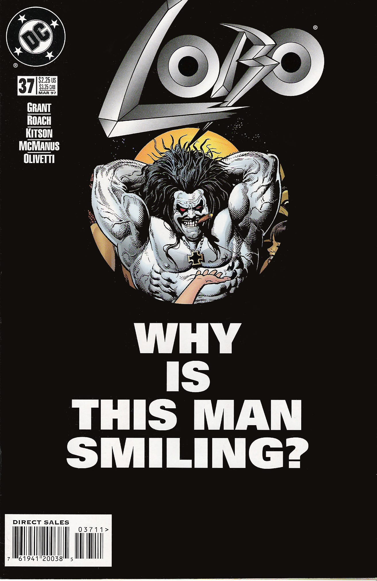 DC Comics COMIC BOOK Lobo #37 - CVR A (VF/NM)