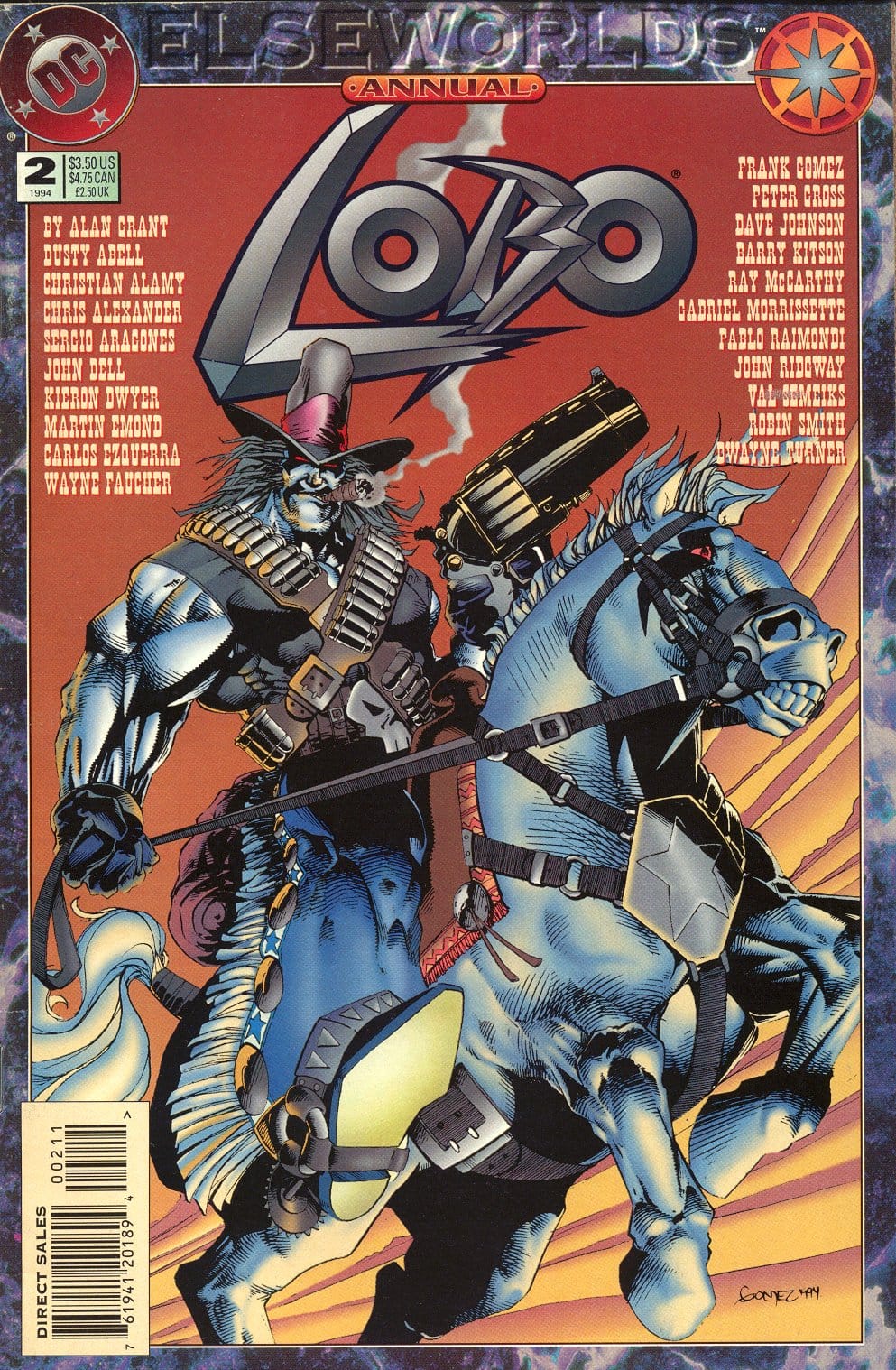 DC Comics COMIC BOOK Lobo Annual #2 - CVR A (VF/NM)