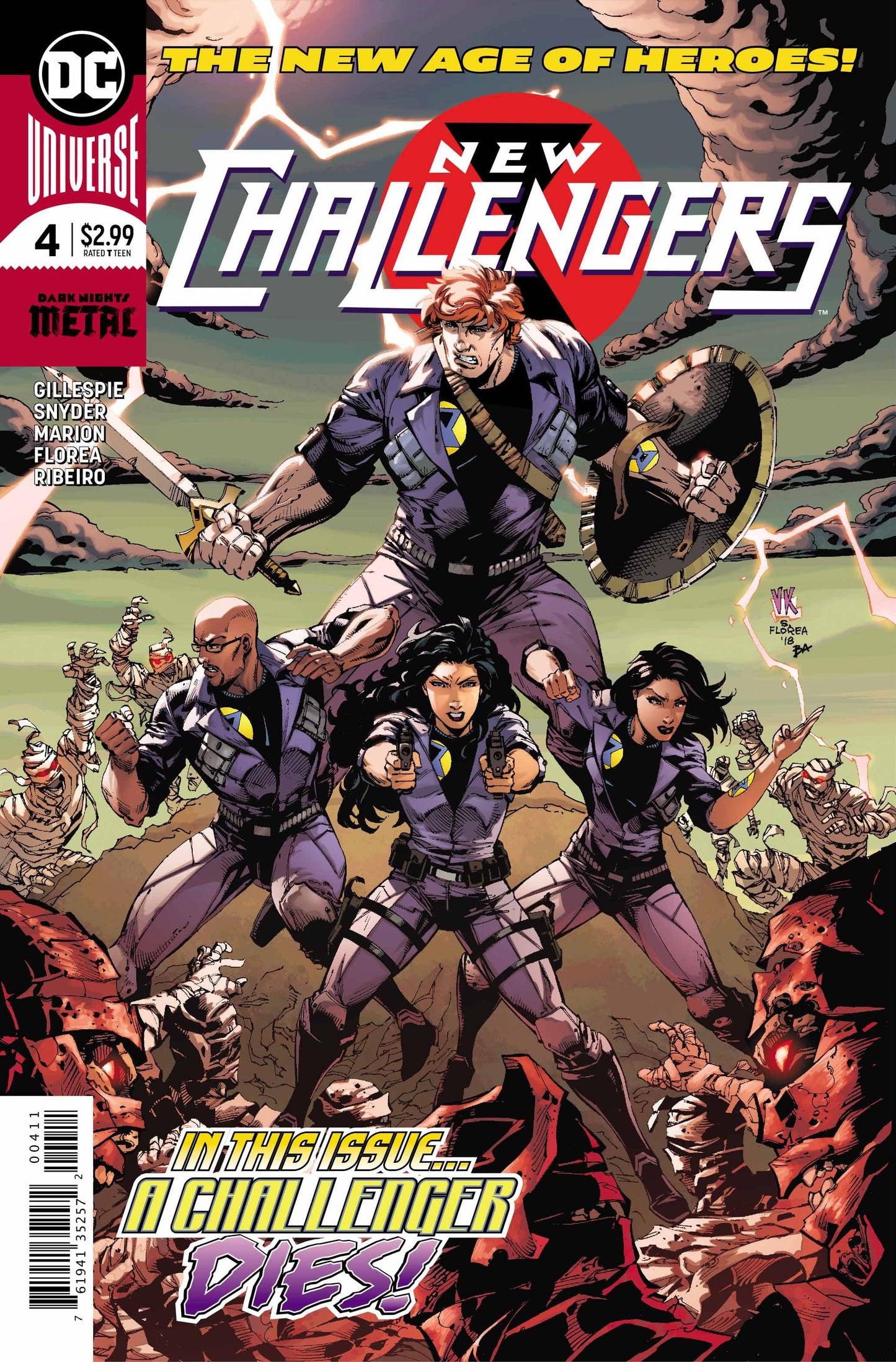DC Comics COMIC BOOK New Challengers #4 (VF/NM)