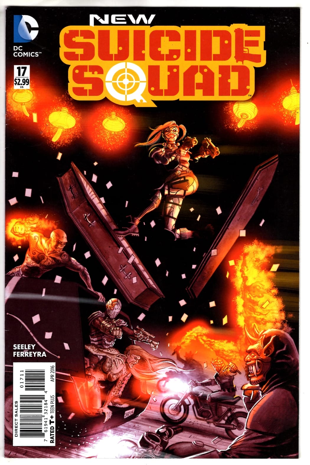 DC COMICS COMIC BOOK NEW SUICIDE SQUAD #17 (VF)