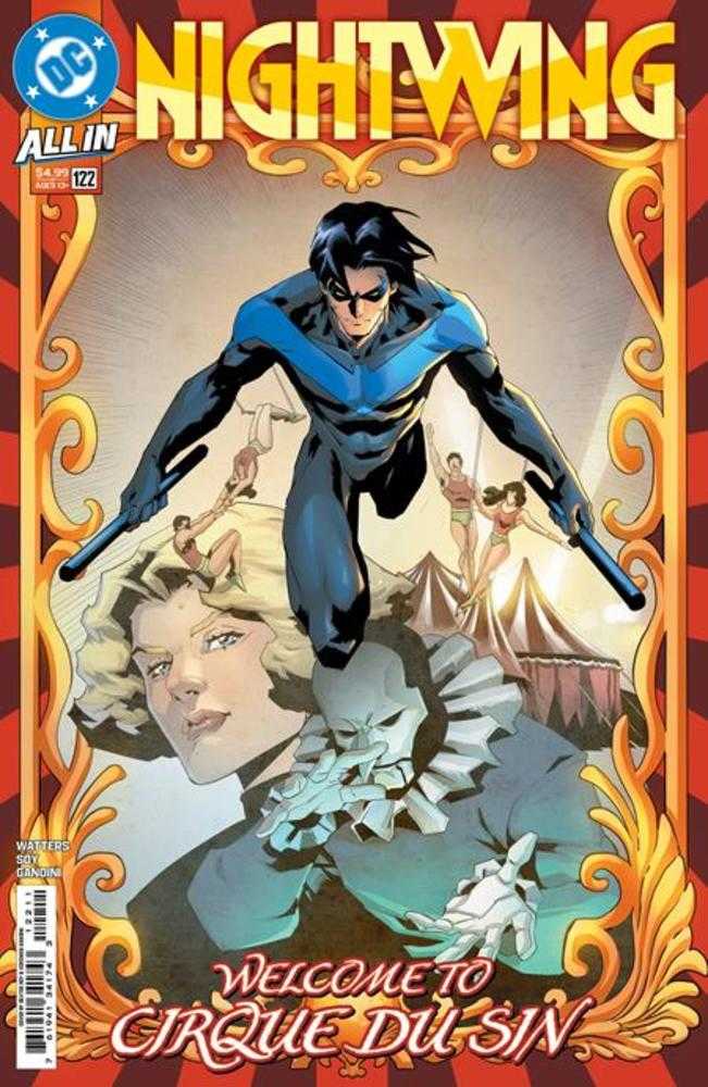 DC Comics COMIC BOOK Nightwing #122 Cover A Dexter Soy