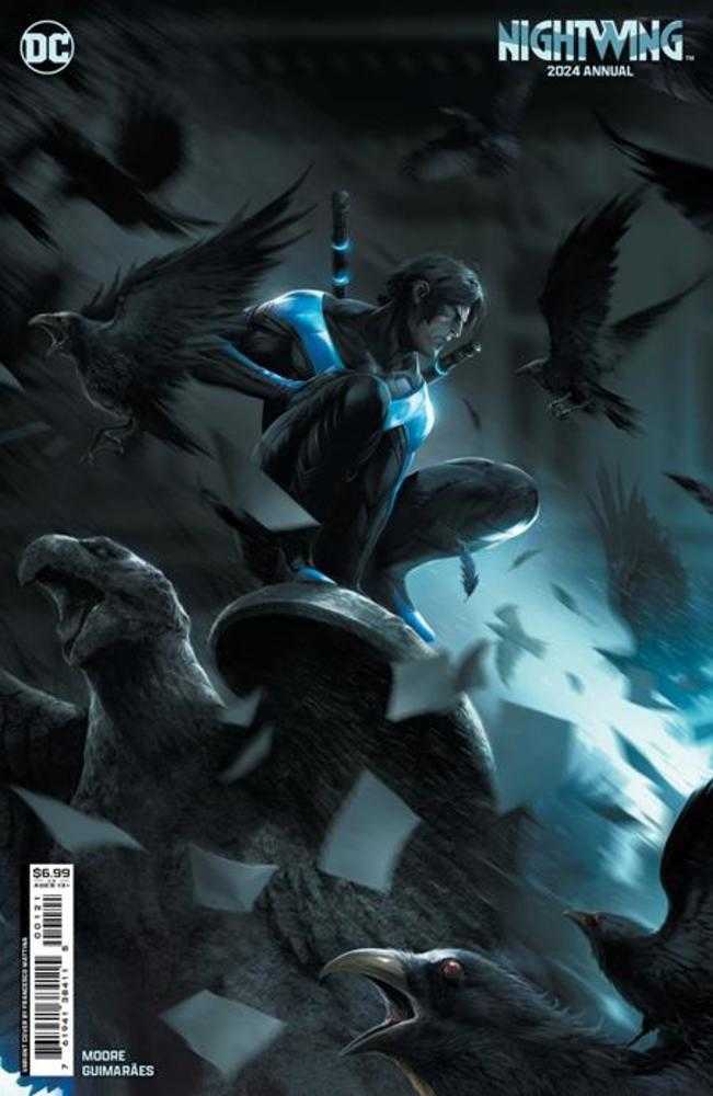 DC Comics COMIC BOOK Nightwing 2024 Annual #1 (One Shot) Cover B Francesco Mattina Card Stock Variant