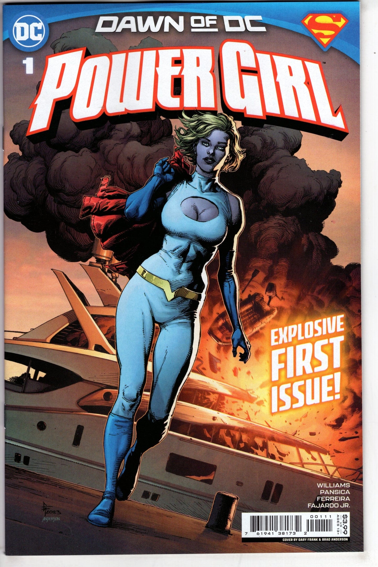 DC Comics COMIC BOOK Power Girl #1 Cover A Gary Frank