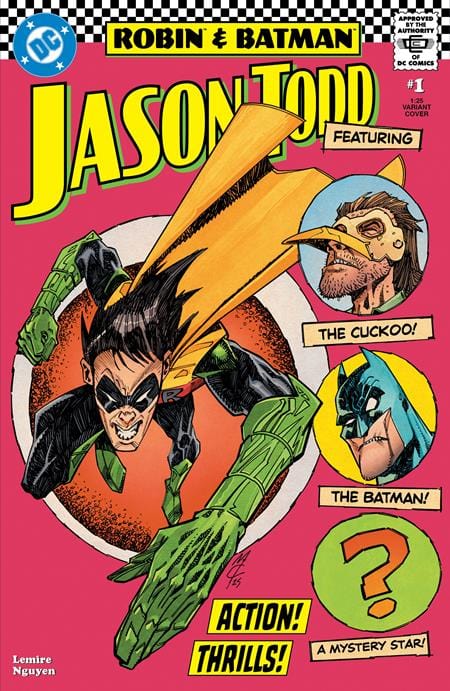 DC Comics COMIC BOOK ROBIN & BATMAN JASON TODD #1 (OF 3) CVR E INC 1:25 JOHN MCCREA VAR