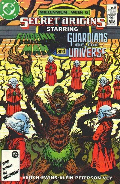 DC Comics COMIC BOOK Secret Origins #23 (VF)