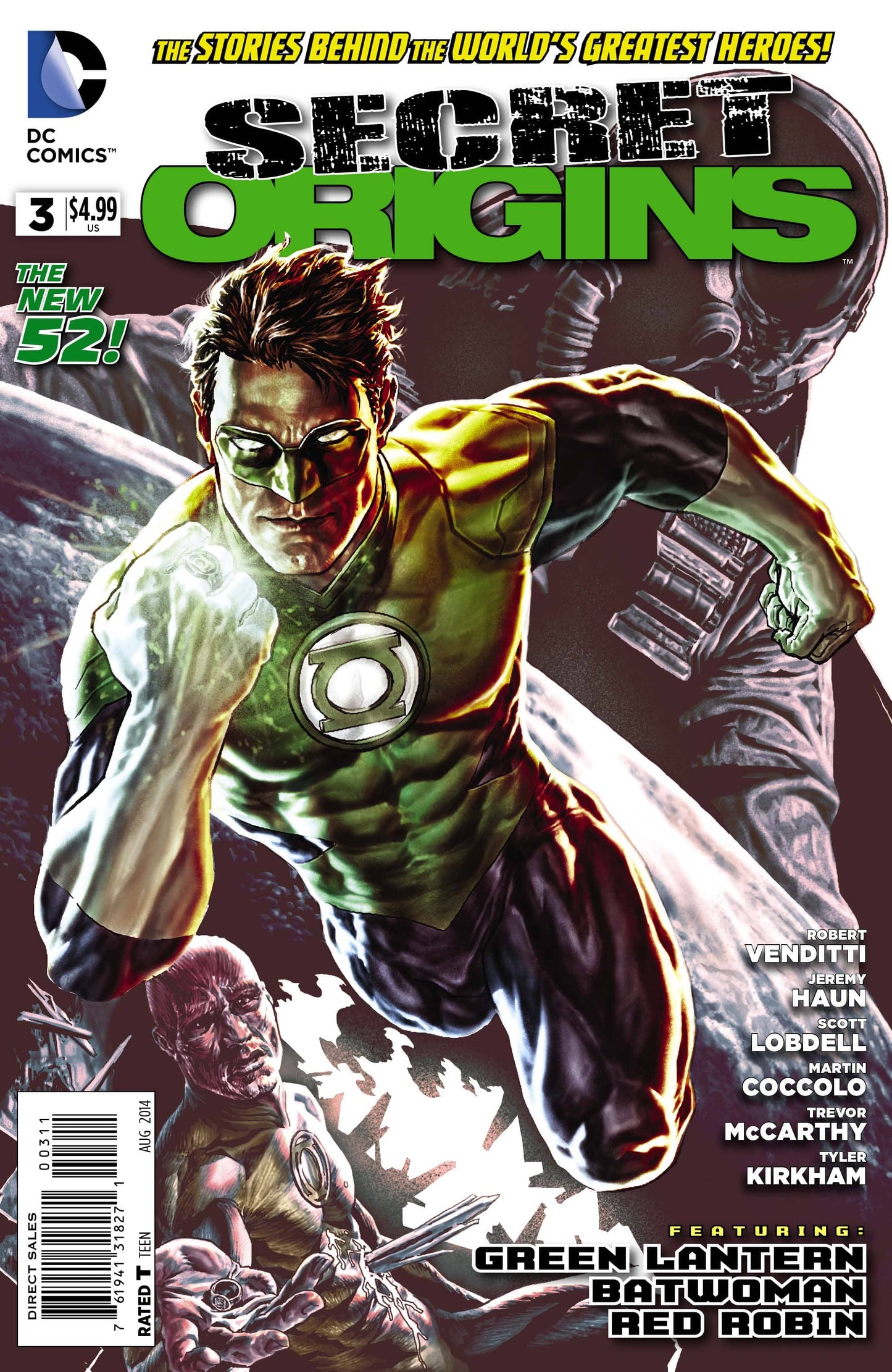 DC Comics COMIC BOOK Secret Origins #3 (VF/NM)