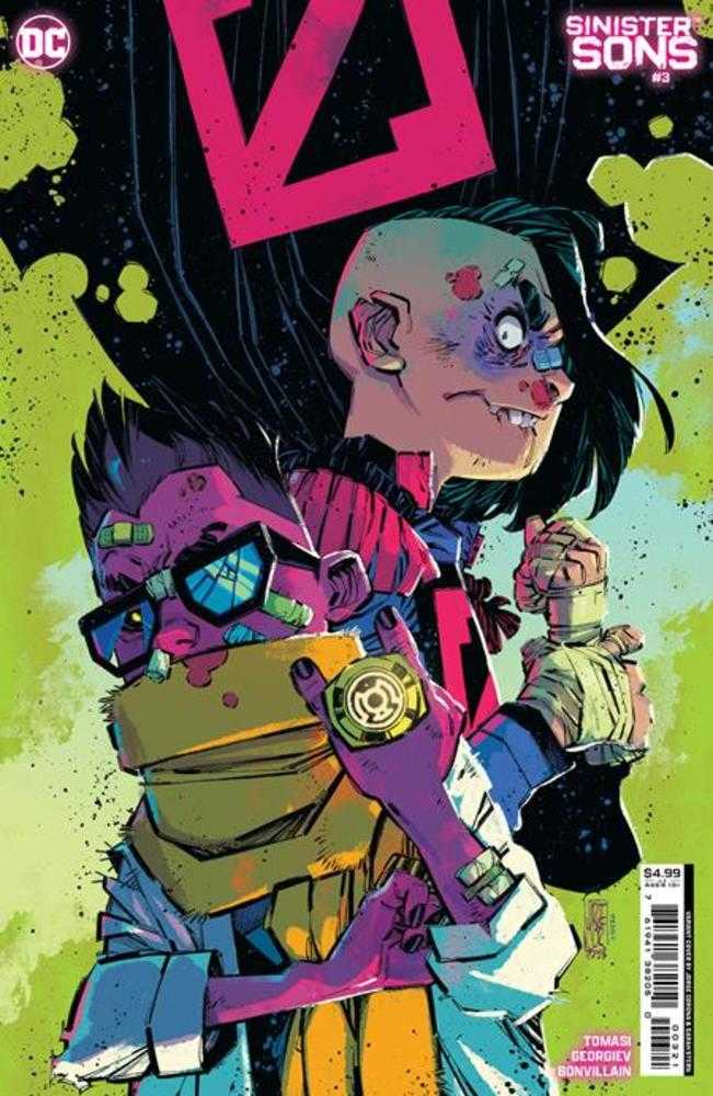 DC Comics COMIC BOOK Sinister Sons #3 (Of 6) Cover C Jorge Corona Card Stock Variant
