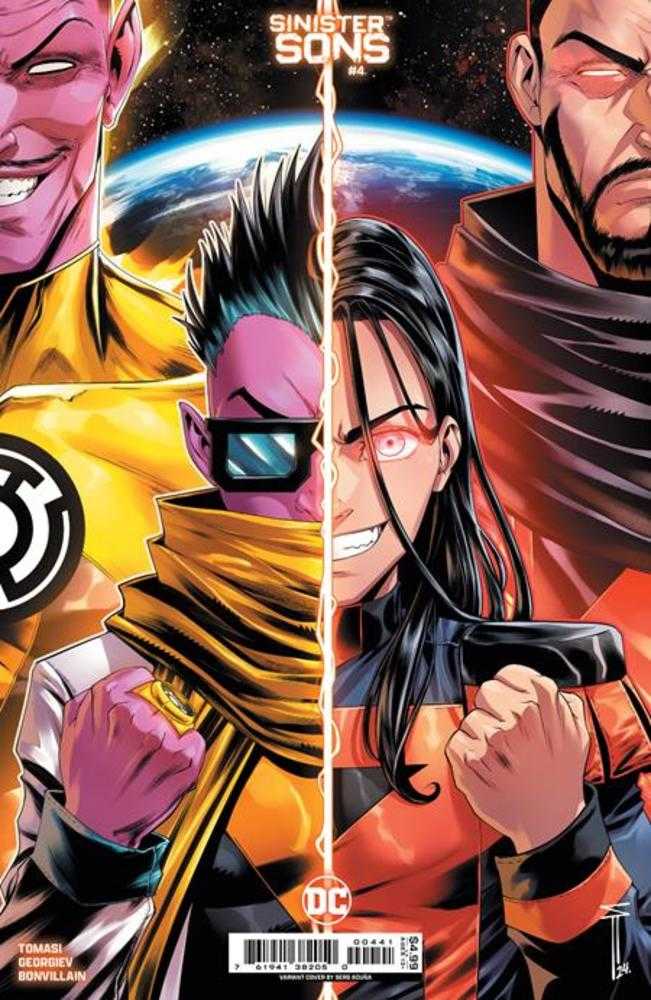 DC Comics COMIC BOOK Sinister Sons #4 (Of 6) Cover C Serg Acuna Card Stock Variant