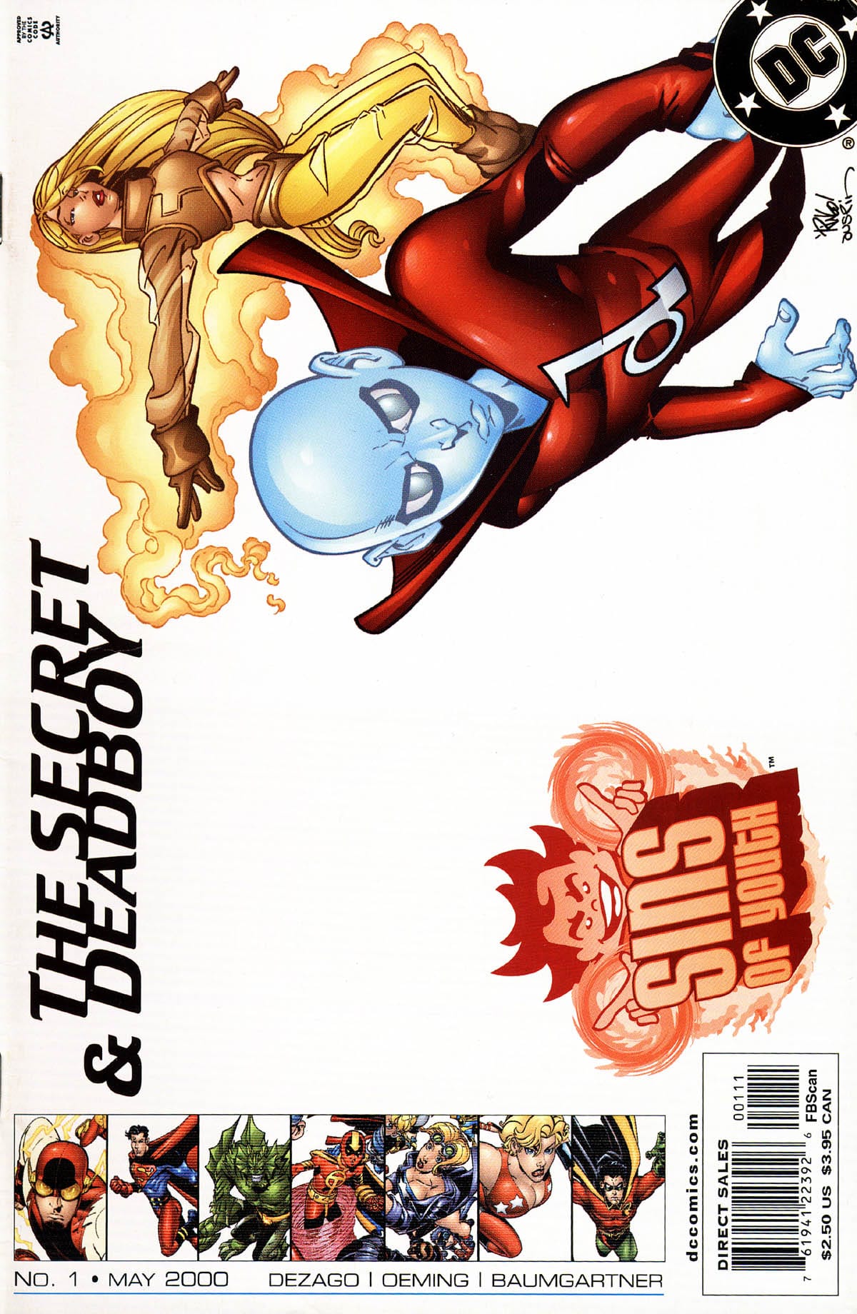 DC Comics COMIC BOOK Sins of Youth: The Secret/ Deadboy #1 - CVR A (VG)
