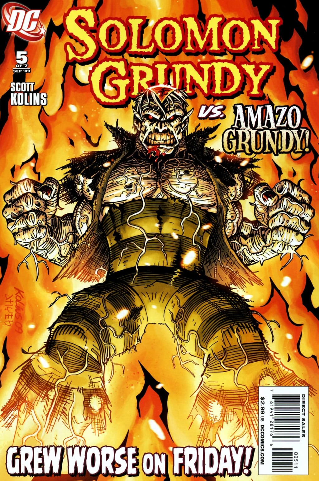 DC Comics COMIC BOOK Solomon Grundy #5