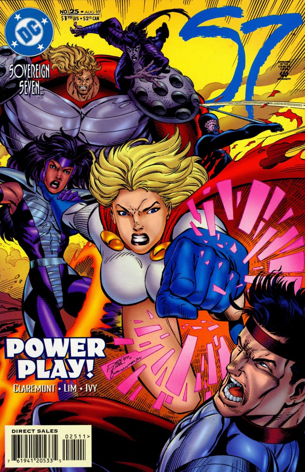 DC Comics COMIC BOOK Sovereign Seven #25 - CVR A (VF)