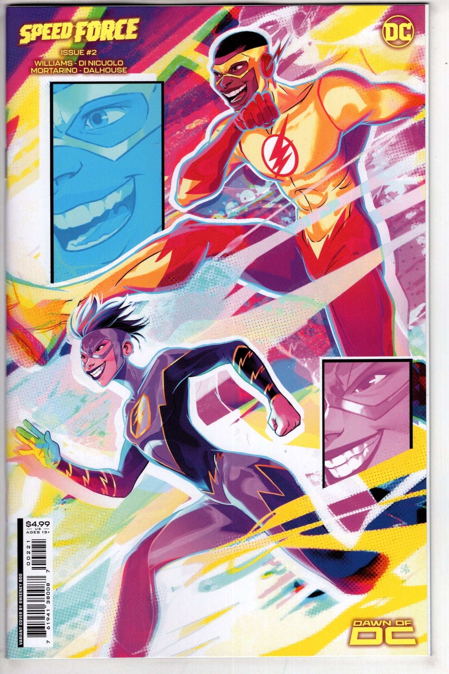 DC Comics COMIC BOOK Speed Force #2 (Of 6) Cover B Sweeney Boo Card Stock Variant