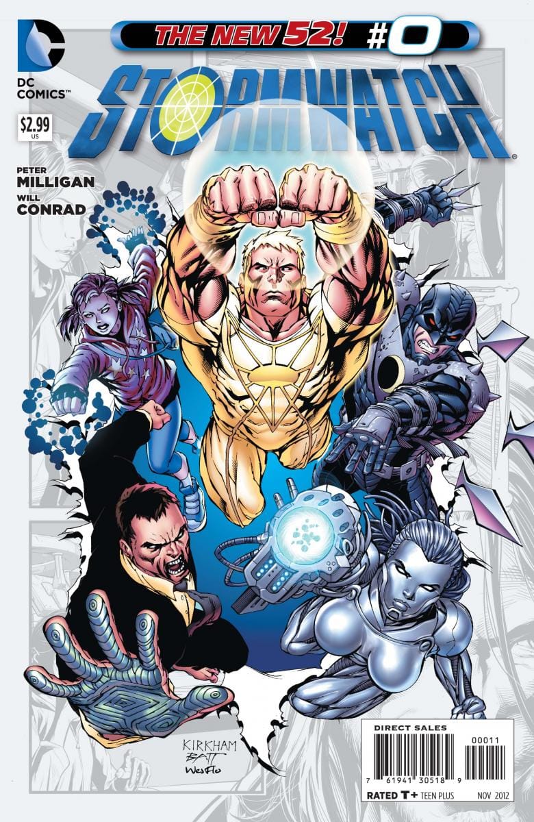DC Comics COMIC BOOK Stormwatch #0 (VF/NM)