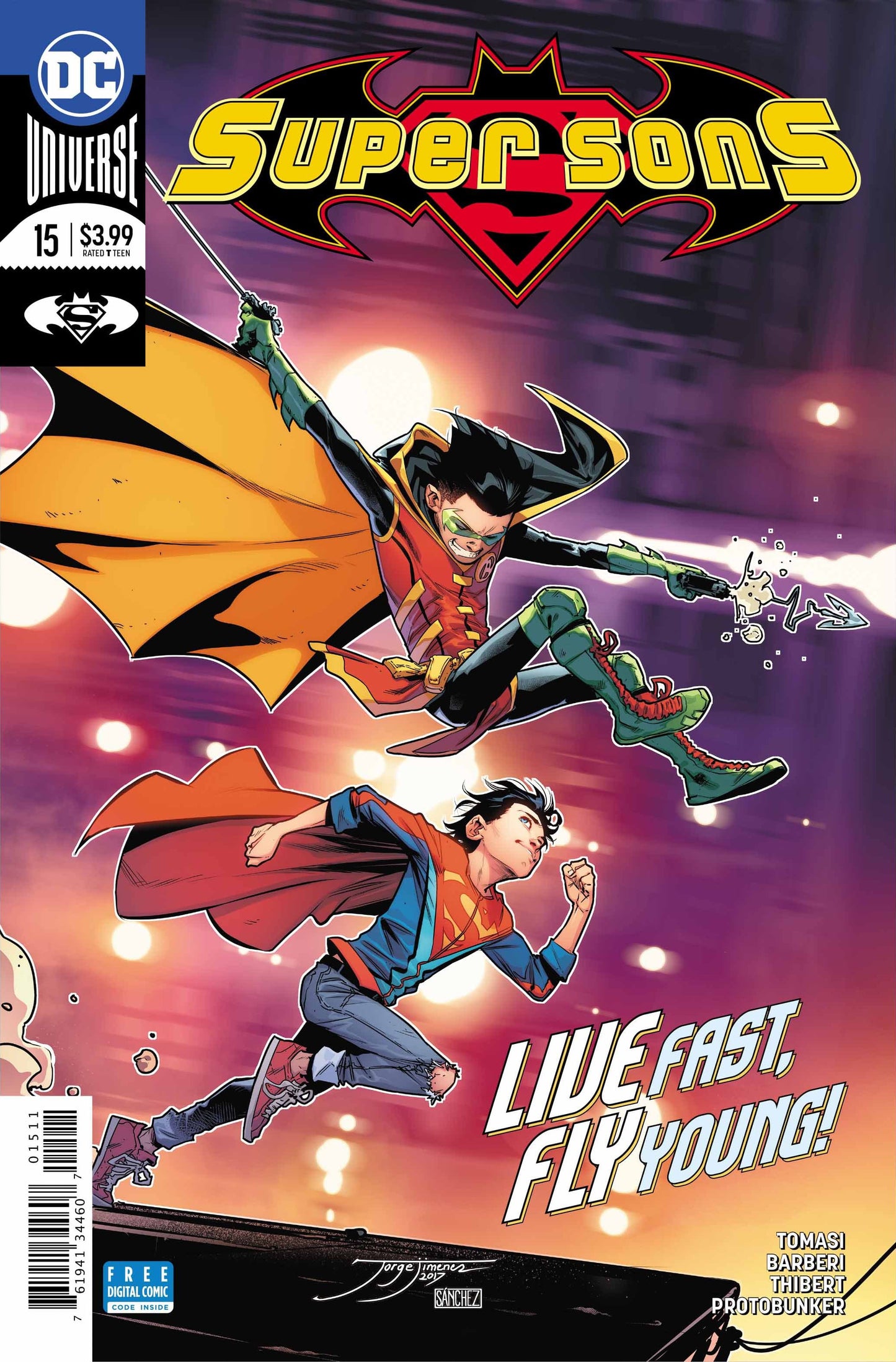 DC Comics COMIC BOOK Super Sons #15 (VF/NM)