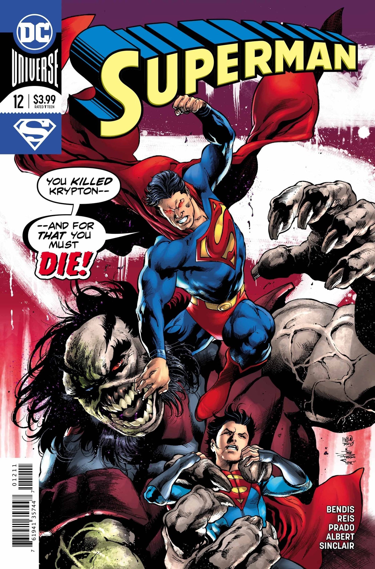 DC Comics COMIC BOOK Superman #12 - CVR A (FN)